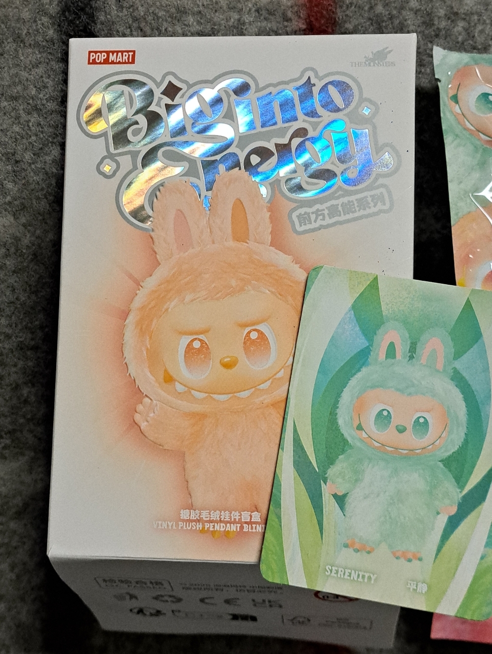 Pop Mart The Monsters Labubu Big into Energy Serenity - Picture 3 of 12